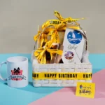 SEND BIRTHDAY BASKET WITH MUG BY BELCO