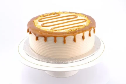 SEND CARAMEL CRUNCH MOUSSE CAKE