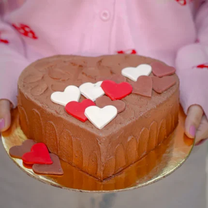 Send Chocolate Heart Cake