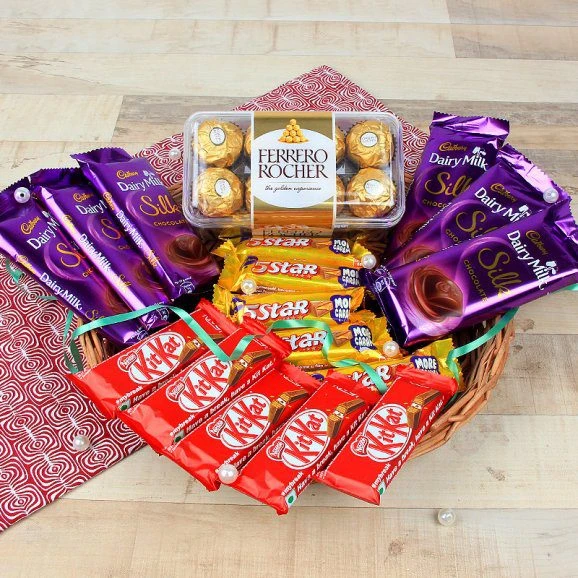 Full Chocolate Basket Send Full Chocolate Basket