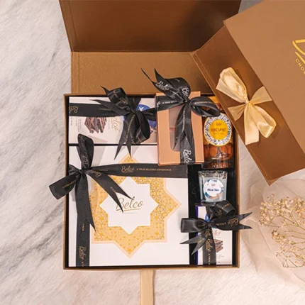 SEND LUXE HAMPER (GOLD) BY BELCO
