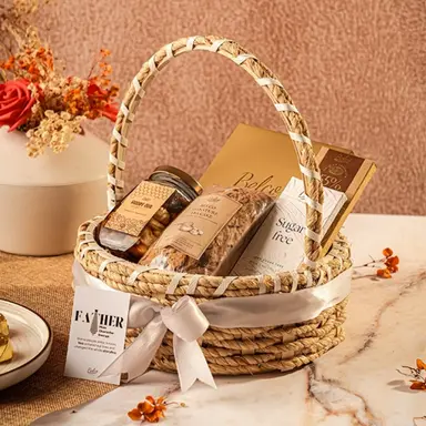 SEND GENTLEMAN BASKET FOR DAD