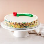 SEND VANILLA HARD ICING CAKE