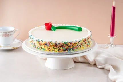 SEND VANILLA HARD ICING CAKE