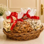 2kg premium dry fruit basket with almonds pistachios walnuts and cashews for parents