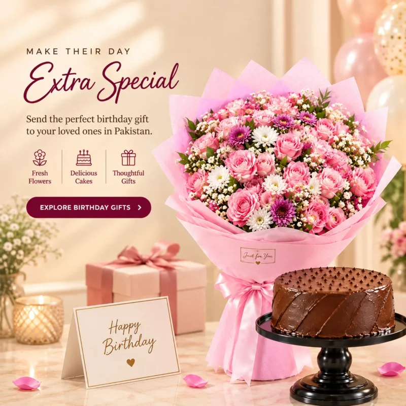 SEND BIRTHDAY GIFTS TO PAKISTAN | GIftInPakistan