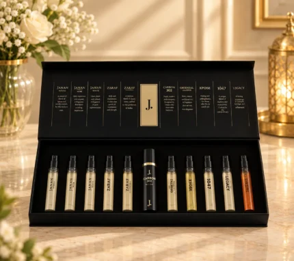 Discovery Set by J. 10x10ml men's fragrance gift set