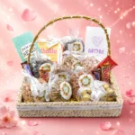 Mother's Delight dry fruit and chocolate hamper with Ferrero Rocher